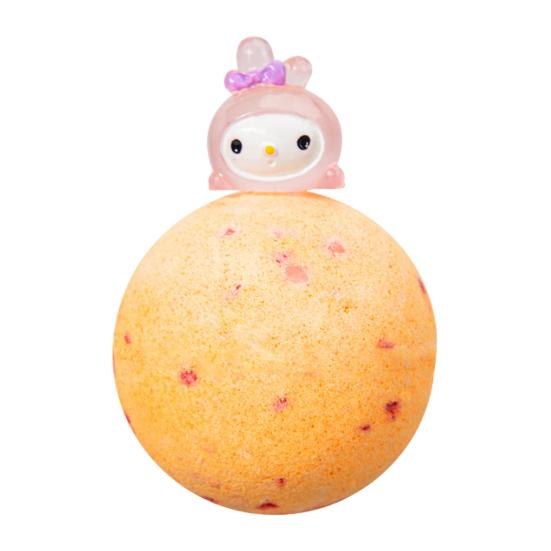 Bath Salt Ball with Glow-in-the-dark Toy Inside Fruity Floral Plants Extract Handmade Natural