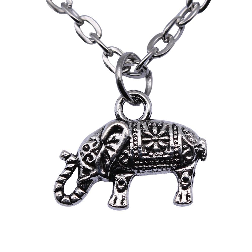 Halskette am Hals 43cm Kette Waldtiere Hochzeitsschmuck Zubehör QN031