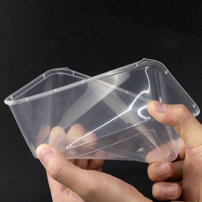 Disposable Rectangular Takeaway Food Containers