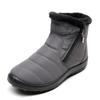 Women's Big Size Winter Warm Snow Boots Artificial Fur Lining Waterproof Ankle Boots Anti-slip Outdoor Shoes Hiking Mountaineering Sports Boots