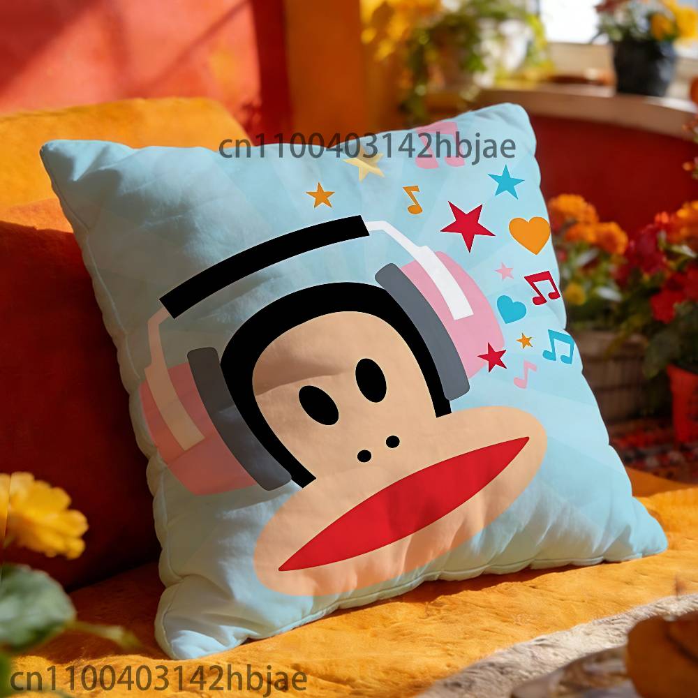 Monkey P-PaulS F-Frank Pillowcases Bedroom Living Room Sofa Home Decor Polyester Cushion Cover with Zipper