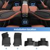 Smabee Left Drive for Benz GLC SUV 2023-2026 (Not for Coupe & PHEV (350e)) 5seat TPE 3D Car Floor Mats Trunk Pad Accessoreis