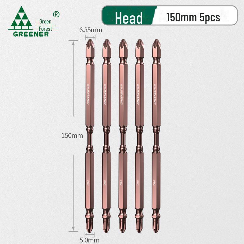 Green Forest Strong Magnetic Cross Head Electric Screwdriver Set