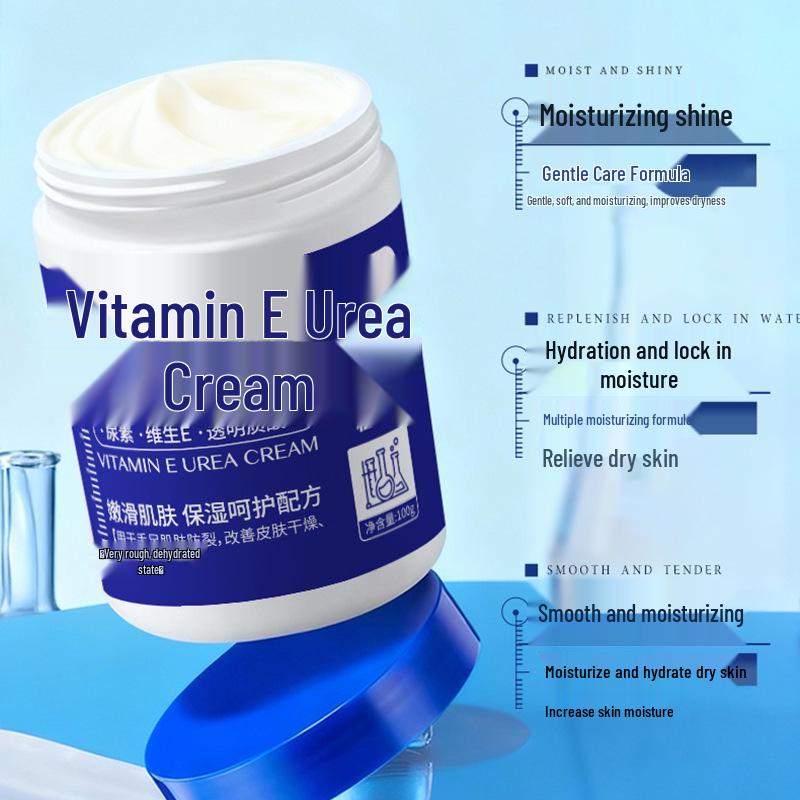 Sweet Vitamin E Urea Cream: Hydrates, Moisturizes, Softens, and Smooths Dry Skin - Essential for Autumn and Winter.