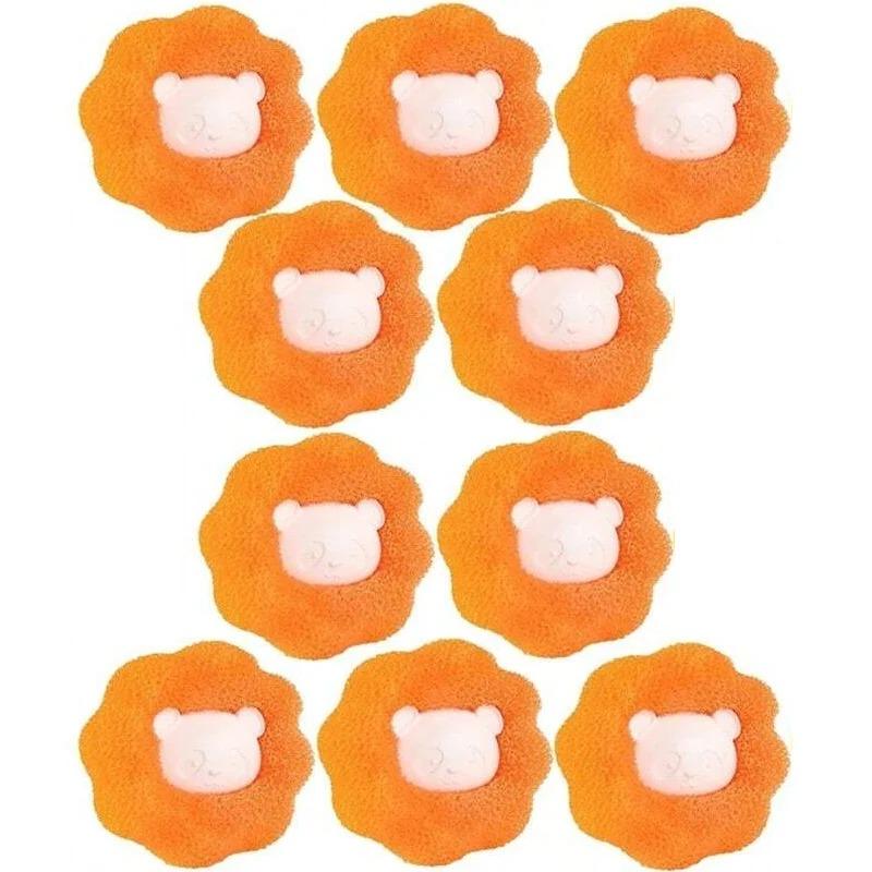 Wäschebälle, Tierhaarsammler für die Waschmaschine, wiederverwendbarer Wäsche-Fusselfänger, entfernt Fussel von der Kleidung, Haustier- und Katzenzubehör