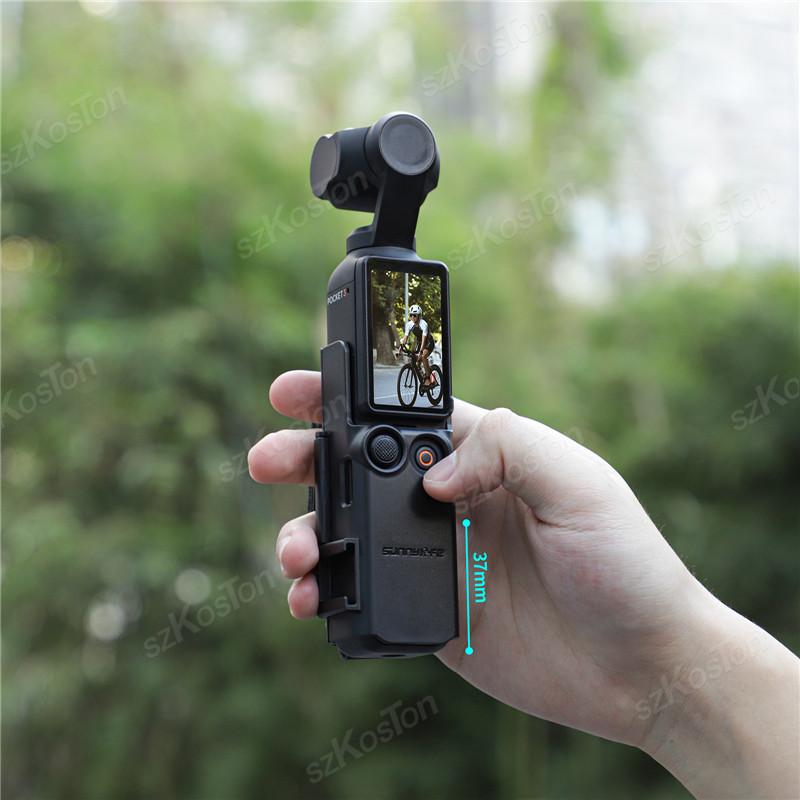 Sunnylife for DJI Osmo Pocket 3 Portable Strap Cold Shoe Extended Protection Bezel Extended Handle Accessories