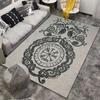 Nordic Knotwork Carpet Design Suitable As a Non-slip Mat for the Living Room or Bedroom Sofa