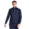 11 Degrees Mens Oxygen Quarter Zip Long-Sleeved Top