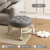 Kids' Rolling Stool with Universal Wheels - Premium Multi-Functional Shoe Changing Seat, Space-Saving & Stylish