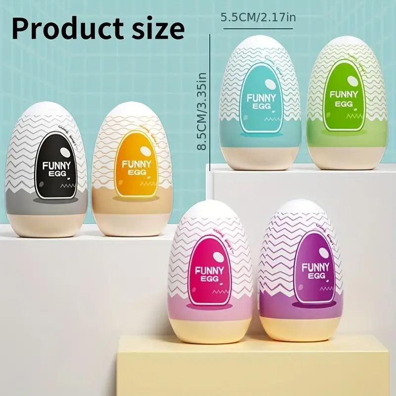Mini Portable Masturbation Egg Cup Realistic Vagina Beginner Soft Masturbation Cup Penis Massager Stimulator Sex Toys for Man