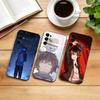 Bungo Stray Dogs Леонардо да Винчи Чехол для телефона Samsung S25, S24, S21, S22, S23, S30, Ultra, S20, Plus, Fe, Мягкий силиконовый черный чехол