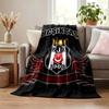 Coperta Besiktas JK Coperta in Flanella Morbida Accogliente Peluche per Divano Letto Leggero Decorazione per la Casa