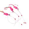Mido Cat Stick, Steel Wire Fish, Elastic Cat Toy, Bell Feather Cat Interactive Toy
