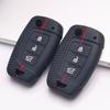 Silicone Flip Key Fob Cover Compatible with Kia Forte Rio Soul Sportage, Fits Hyundai Rio Sportage Sorento Elantra Tucson Forte Soul Optima Sonata