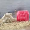 Silicone Crafting Mold for Unique Christmas Animal House Plaster Ornament Silicone Molds for DIY Craft Decorations