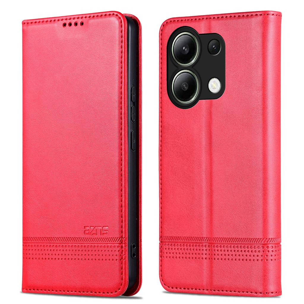 AZNS For Xiaomi Redmi Note 13 4G Wallet Case Leather Phone Cover   Supplier