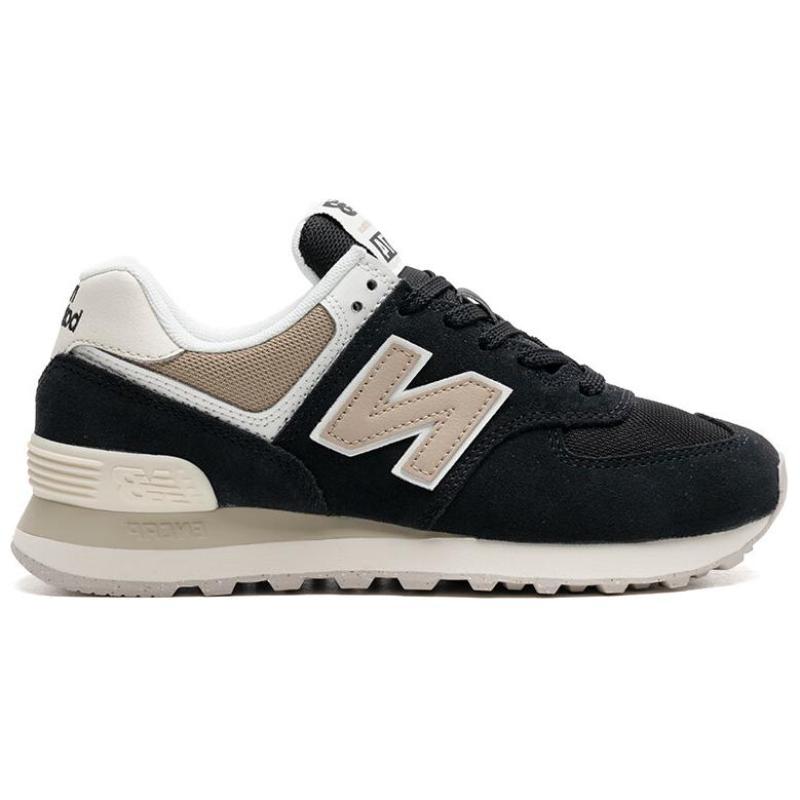 New Balance 574 Black Elephant Bone Women's Sneakers WL574DK2