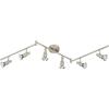 LED Ceiling Spotlight - Briloner - Cool 2991-062b - Matt Nickel - 18 W - Gu10 - 6 Bulbs