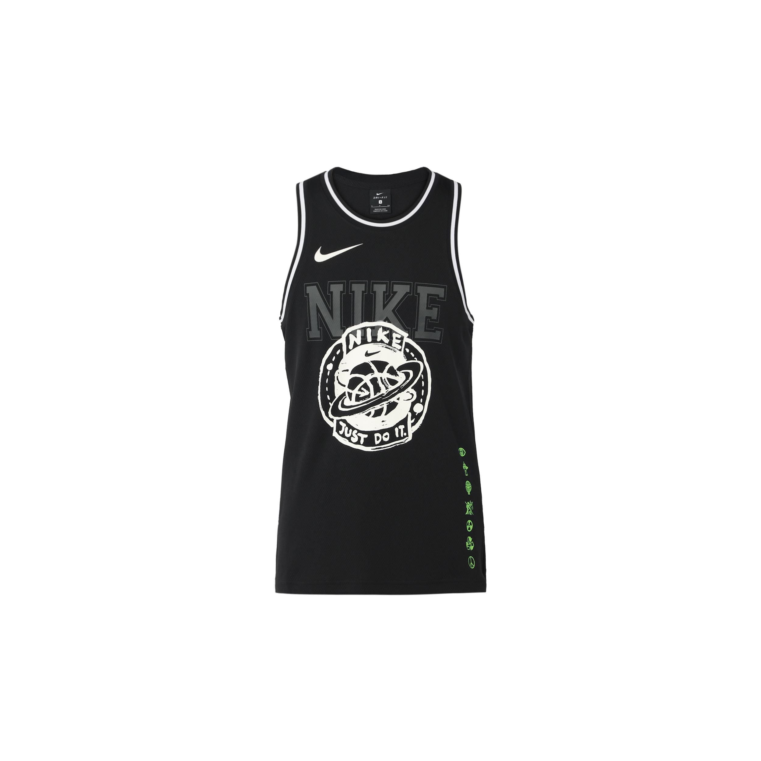 Nike Dri-Fit JDI Jersey Sports Top Men Black Men s CW7384-010 S