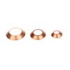 10 Pcs High Pressure Pipe Nest Copper Pad Cone Gasket For High Pressure Oil Tube Anti Oil Leaking Gasket