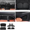 For Changan Deepal S07 S7 Full Black Car Sunshade Side Window Privacy Curtains Front Rear Sunscreen Heat Insulation Sunshield