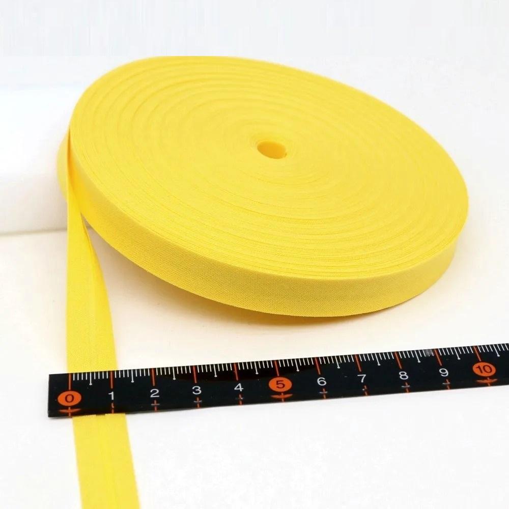 12mm(1/2") Narrow Ironed Single Folded Cotton Solid Color Bias Binding Tape Diy Ribbon Garment Quilt Craft Sewing Accessories