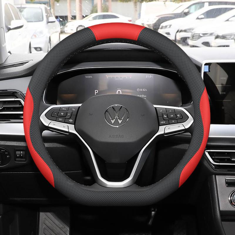 Volkswagen Steering Wheel Cover for Lavida, ID.3, Lamando, Tiguan L, Passat, Tayron, Angkai, An, and Weiran
