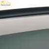 3D Stainless Steel Rain Guards with Bright Strip for 15-18 Sonata - Deflectors & Decorative Stickers Set