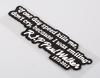 Paul Walker Cytat Memorial Car Sticker Graficzna naklejka samochodowa