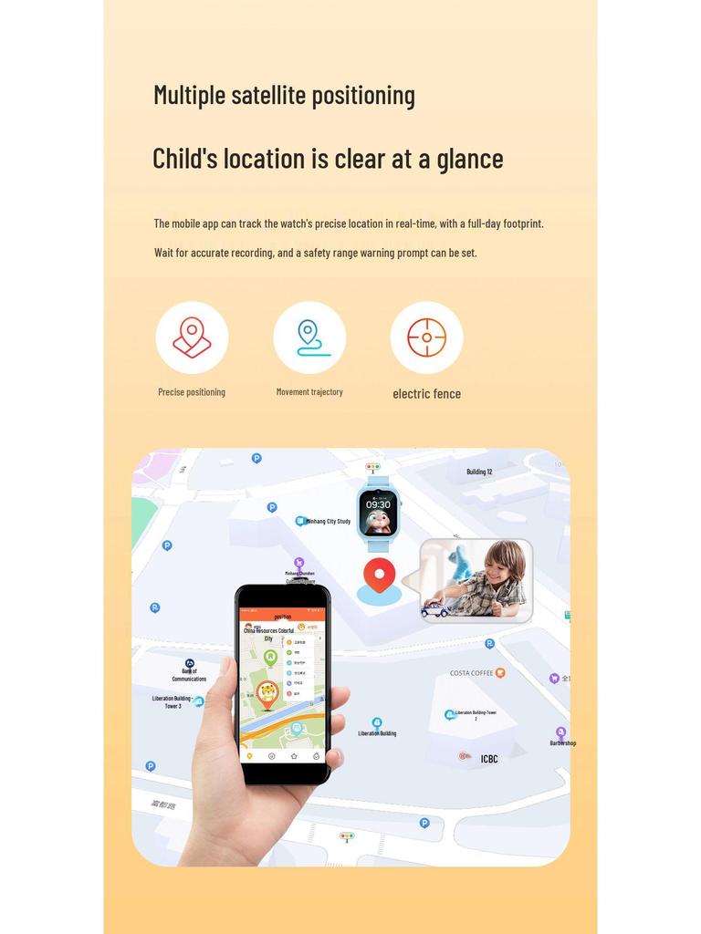 4G Kids' Smartwatch with Video Call, Photo, GPS, and SIM Support - Model K26