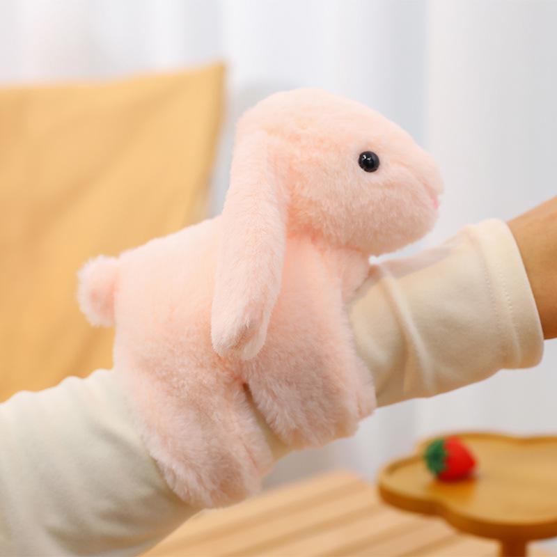 Capybara Slap Ring Plush Hand Puppet Doll