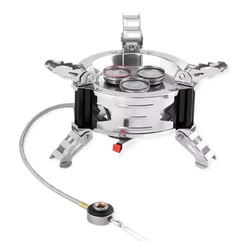 Portable Windproof Camping Gas Stove Kit