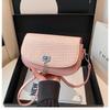 Fashion Exquisite Bag Summer New Solid Color Casual Lock Large Capacity Horizontal Cross Shoulder Women's Bag