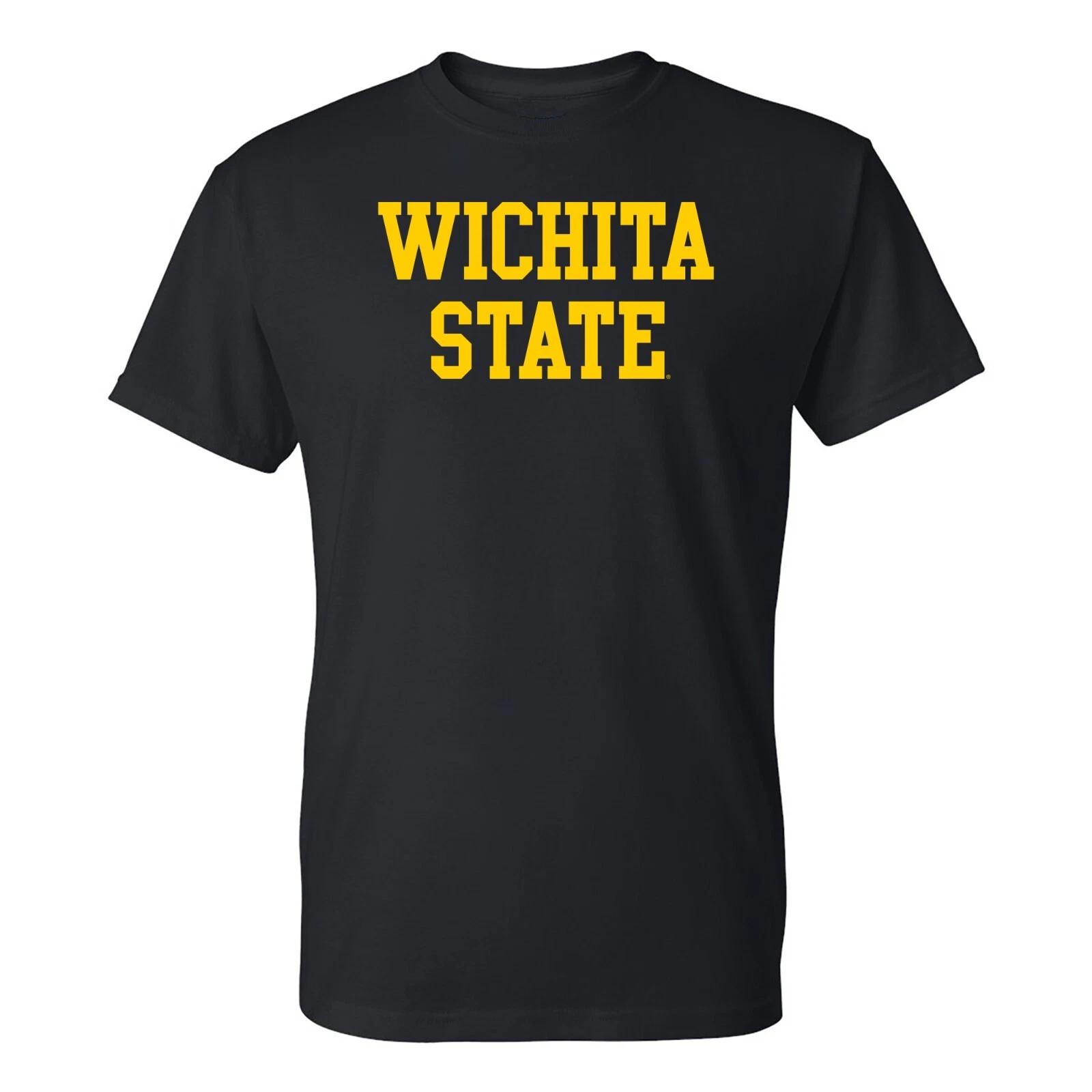 Wichita State Shockers Basic Block - NCAA Sports Team T-Shirt S