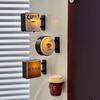 Coffee Corner Light Sign Fridge Magnet LED Magnetic Refrigerator Decoration Glowing Atmosphere Light