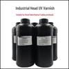 Industrial UV Varnish for Ricoh, Konica Minolta, Seiko, Toshiba, and Epson Printheads