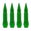 4Pcs Bullet Valve Caps Car Motorcycle Wheel Tire Valve Caps Dustproof Cover 45/60mm Spiked Valve Caps Auto Exterior Amagi
