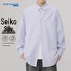 Jeanswest Men's Fashion Striped Long Sleeve Shirt