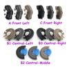 W211 2/3PCS Front Left Right Air Conditioner Ac Vent Base Roller Knob For Mercedes Benz E Class 2003-2008 E230 E280 2118300054