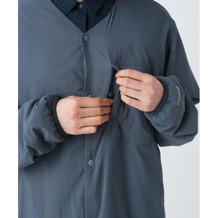 Snow Peak Flexible Insulated Cardigan JK-26SU001, Black, L