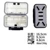 Waterproof Multi-Compartment Lure Box for Fishing Hooks, Lures, Pins, and Small Accessories.