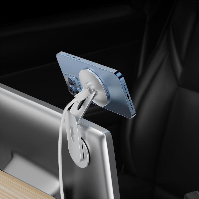 Global Pliable Phone Holder For Car With Strong Attractor Cessation Screen Secret Installation Against Shake Consistent Multiple Devices