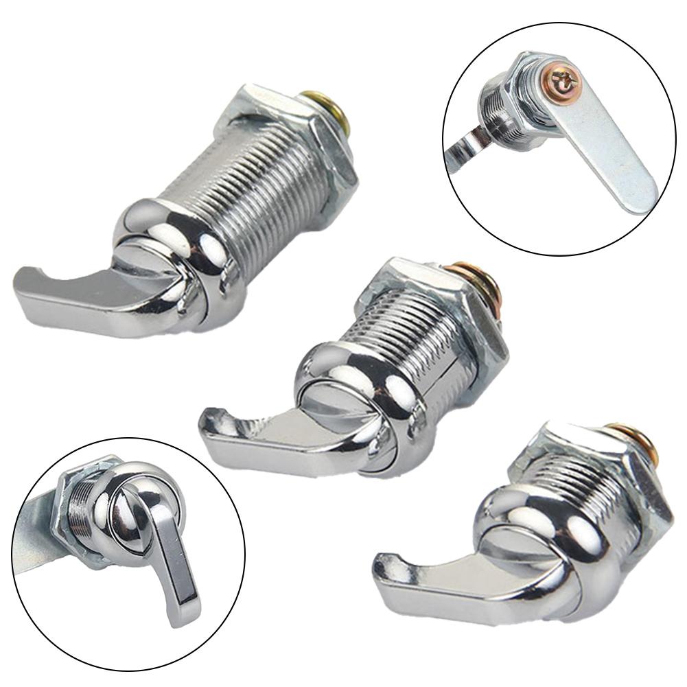 Skříňkový zámek Bezkontaktní vačkový zámek Vhodný pro skříňky Konstrukce ze slitiny zinku Chromová povrchová úprava Zámek pro prodejní automaty