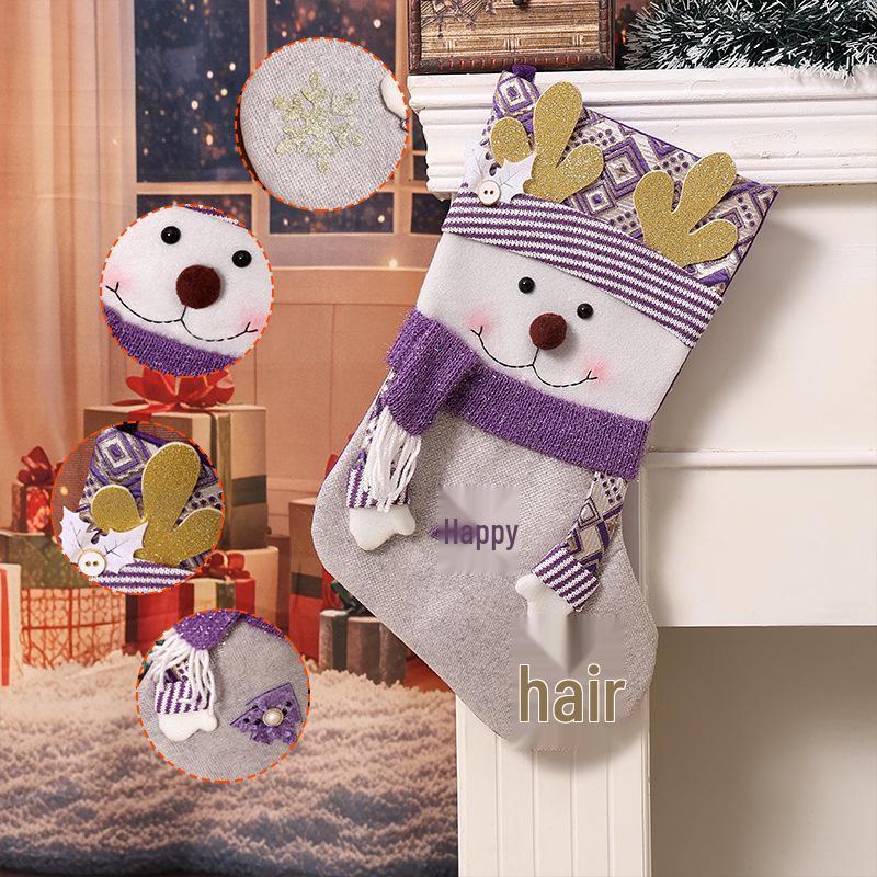 Weihnachtsstrümpfe & Weihnachtsmann-Figuren für Kinder – Geschenktüten & Fensterschmuck