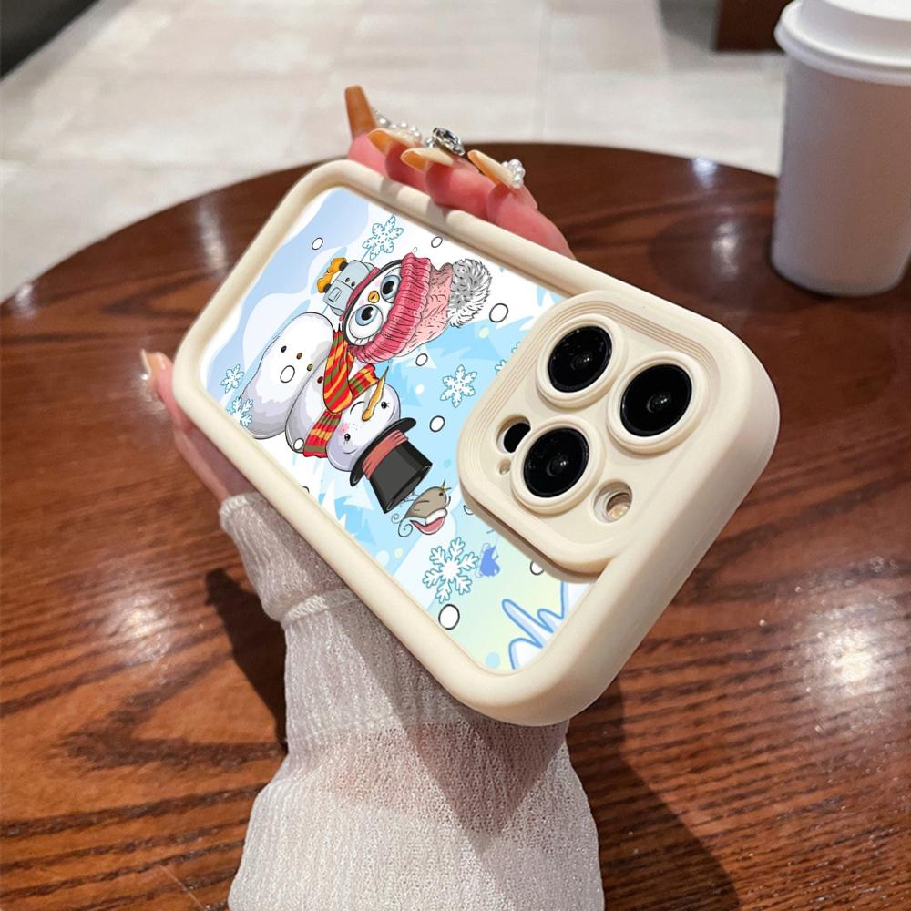 Ae103 Christmas Tree Christmas Phone Cases for Samsung M54 A72 M23 Moto G30 Google Pixel 9 OnePlus 11 Infinix Tecno Angel Eye Ladder Protective Cover