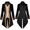 Man Pin Shang Steampunk Herren Gothic Viktorianischer Frack Jacke