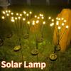 6/8/10 LED solární zahradní svítidla Světluška Venkovní vodotěsná zářivá houpající se světla pro dekoraci cest na terasu