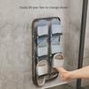 Bathroom Slipper Rack Wall Mount Shoe Organizer Storage Rack Toilet Hanging Holder Balcony Drying Shelf Bathroom Accessories
