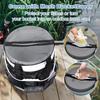 5 Gallon Bucket Fishing Tackle Organizer Bag Waterproof Oxford Storage Pouch Multi-Pocket Tool Bag for Outdoor Fishing Camping