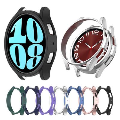 Hohle PC-Schutzhülle für Samsung Galaxy Watch 6 40 mm 44 mm Schutzschale Bumper für Galaxy Watch 6 Classic 43 mm 47 mm